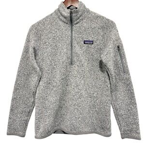 Patagonia Women's Better Sweater 1/2 Zip Pullover Sweatshirt Jacket size Medium